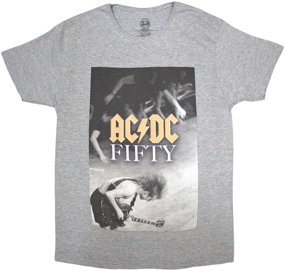 Shirt AC/DC Shirt Angus Stage Grey M