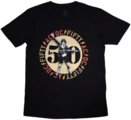 AC/DC Gold Emblem Black S T-Shirt