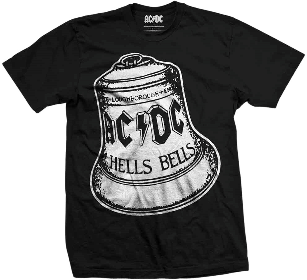 Tričko AC/DC Tričko Hells Bells Black M