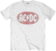 Tricou AC/DC Tricou Oval Logo Vintage White S