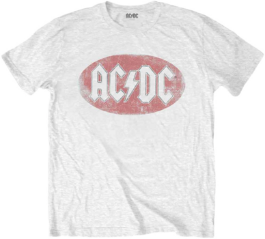 Košulja AC/DC Košulja Oval Logo Vintage White XL - 1