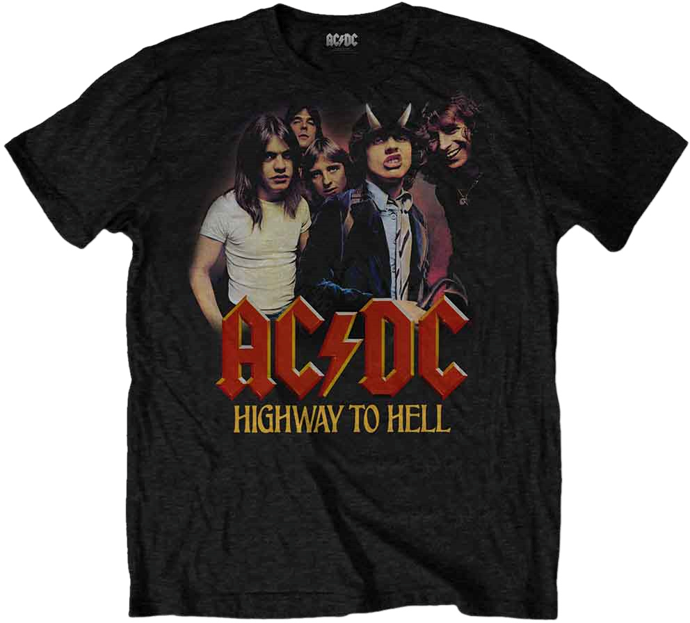 Tričko AC/DC Tričko H2H Band Black 2XL