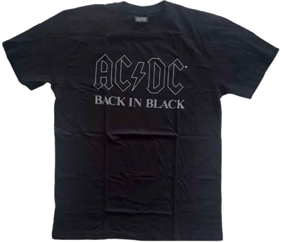 Skjorte AC/DC Skjorte Back In Black Black 2XL - 1