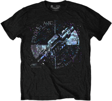 T-Shirt Pink Floyd T-Shirt Machine Greeting Blue Black S - 1