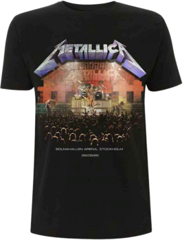 Shirt Metallica Shirt Stockholm '86 Black S - 1