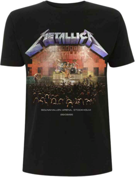 T-Shirt Metallica T-Shirt Stockholm '86 Black M - 1