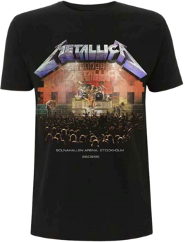 T-Shirt Metallica T-Shirt Stockholm '86 Black L - 1