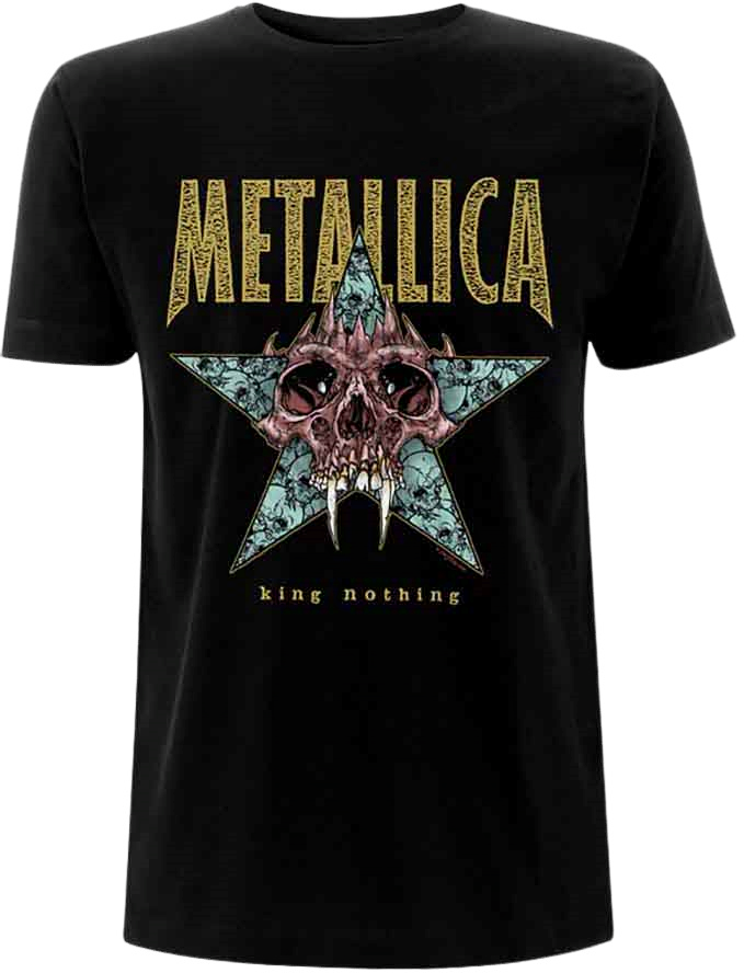 Ing Metallica Ing King Nothing Unisex Black S