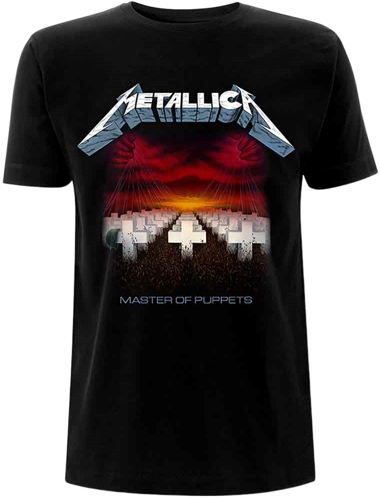 Shirt Metallica Shirt Master Of Puppets Tracks Black M