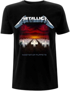 Shirt Metallica Shirt Master Of Puppets Tracks Black M - 1