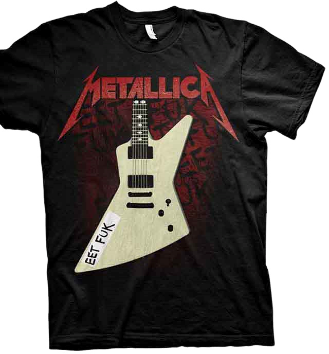 T-Shirt Metallica T-Shirt Eet Fuk Black L