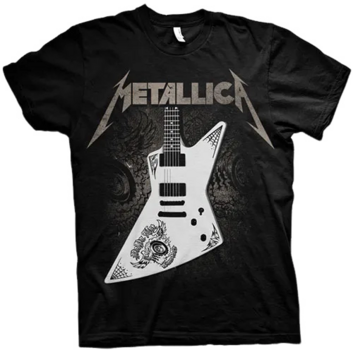 Shirt Metallica Shirt Papa Het Guitar Black S - 1