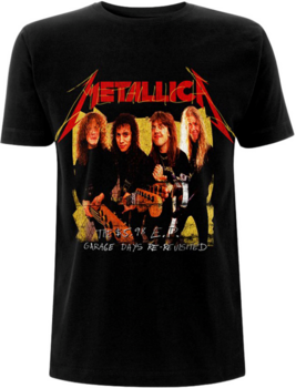 Skjorte Metallica Skjorte Garage Photo Yellow Black L - 1