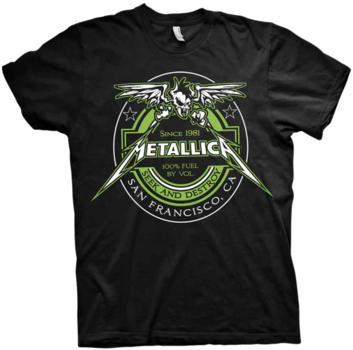 Shirt Metallica Shirt Fuel Unisex Black XL - 1