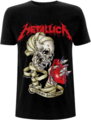 Metallica Heart Explosive Black L T-särk