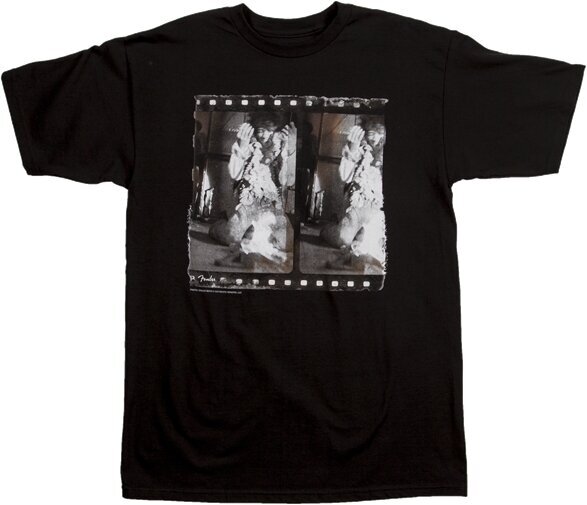 T-shirt Fender T-shirt Jimi Hendrix Monterey Black M