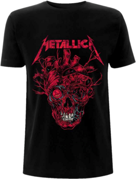 Majica Metallica Majica Heart Skull Black XL - 1