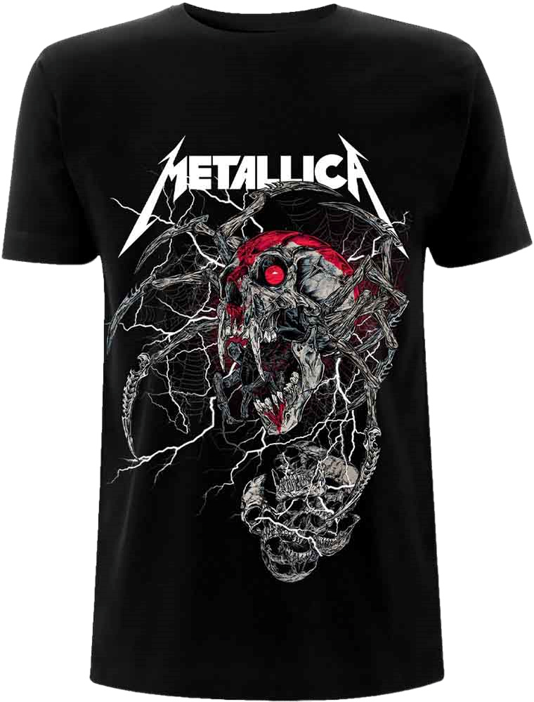 T-shirt Metallica T-shirt Spider Dead Black L