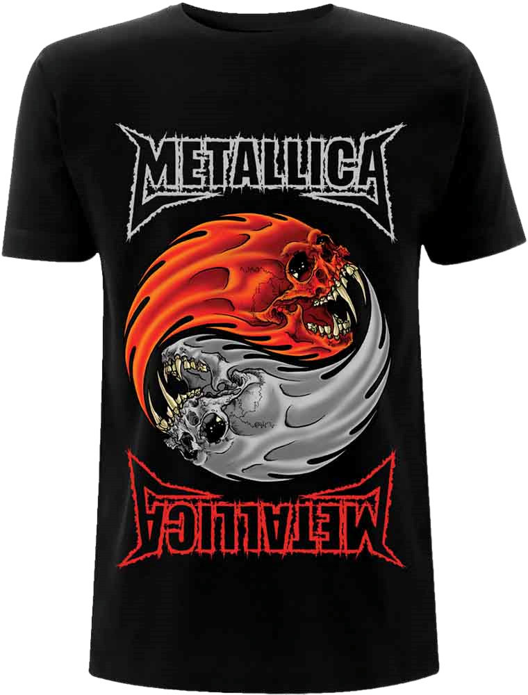 T-shirt Metallica T-shirt Yin Yang Black S