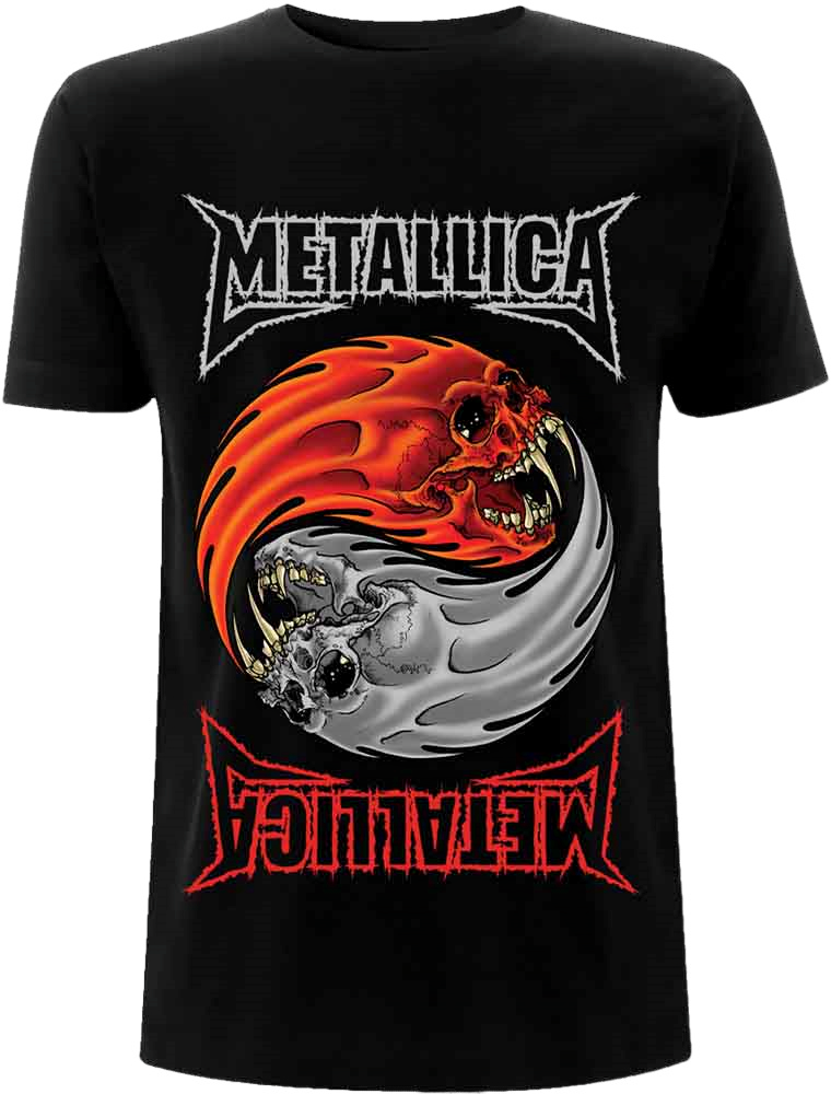 T-shirt Metallica T-shirt Yin Yang Black L