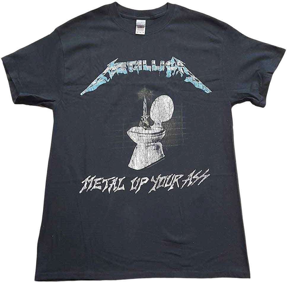 T-shirt Metallica T-shirt Metal Up Your Ass Black S