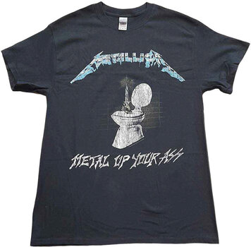 T-shirt Metallica T-shirt Metal Up Your Ass Black S - 1