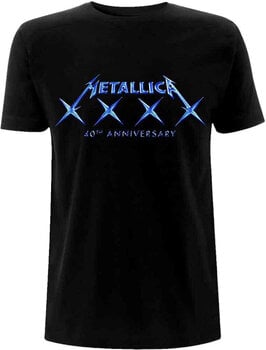 T-shirt Metallica T-shirt 40 XXXX Black M - 1