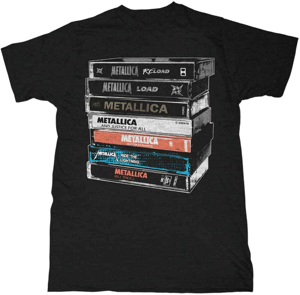 Paita Metallica Paita Cassette Unisex Black 2XL