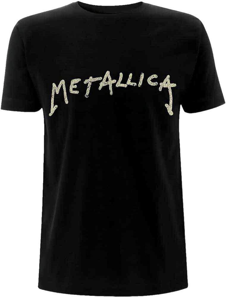 Camiseta de manga corta Metallica Camiseta de manga corta Wuz Here Black L