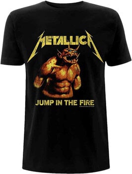 T-shirt Metallica T-shirt Jump In The Fire Vintage Black S - 1