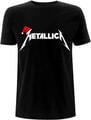 Metallica Santa Hat Logo Black S Košulja