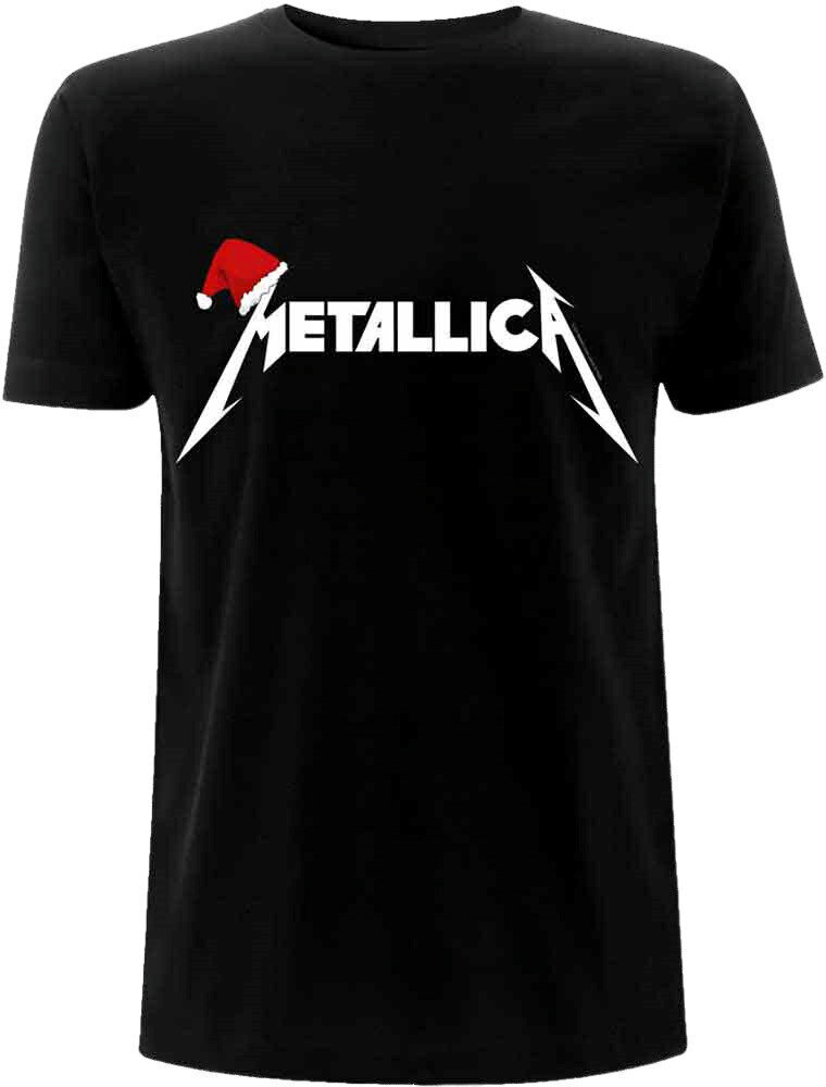 Риза Metallica Риза Santa Hat Logo Unisex Black M