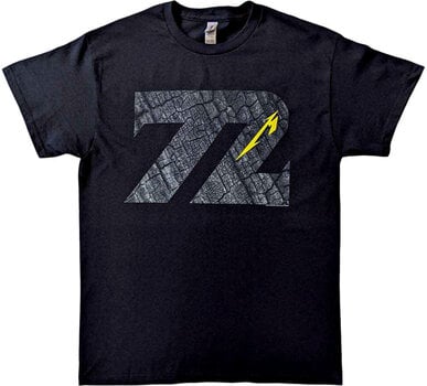 Majica Metallica Majica 72 Seasons CharcoalRed Logo Black S - 1
