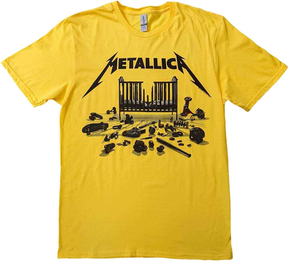 T-Shirt Metallica T-Shirt 72 Seasons Simplified Cover Yellow M