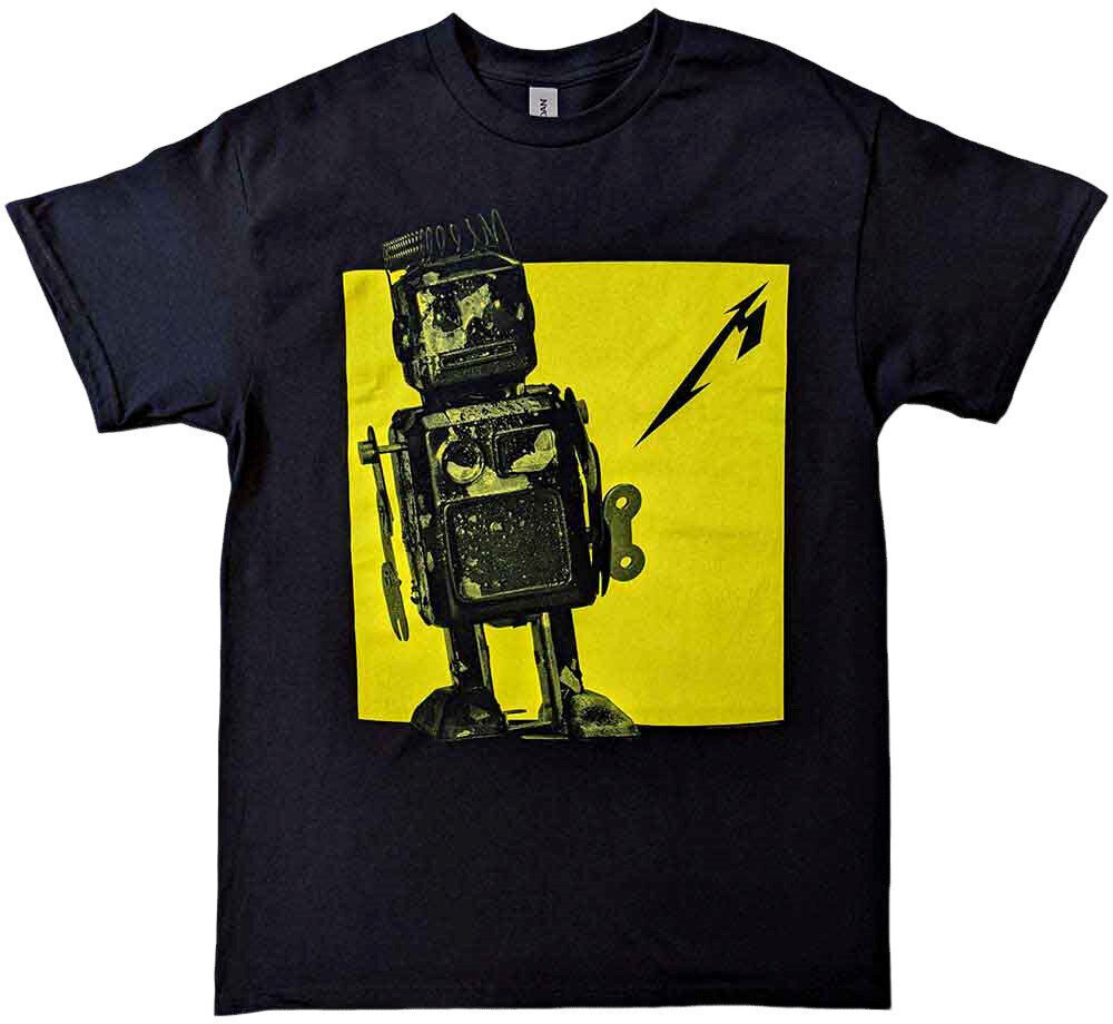 Skjorte Metallica Skjorte 72 Seasons Burnt Robot Black L