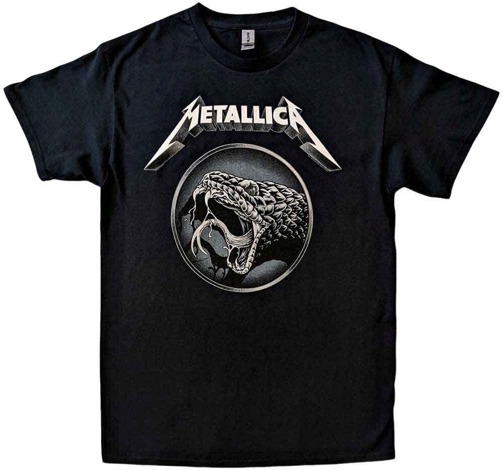 Maglietta Metallica Maglietta Black Album Poster Unisex Black 2XL