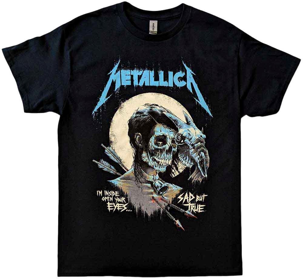 T-shirt Metallica T-shirt Sad But True Poster Black S