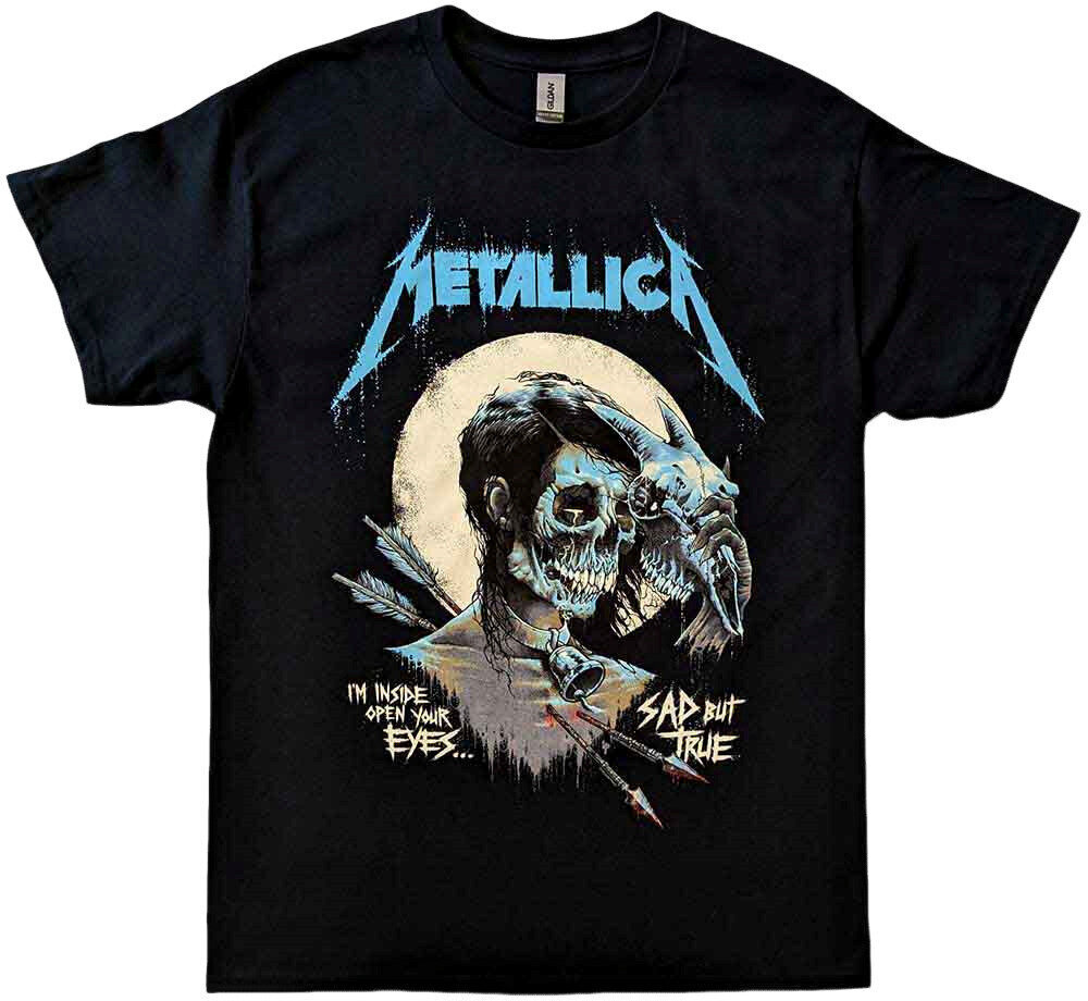 T-shirt Metallica T-shirt Sad But True Poster Black 2XL