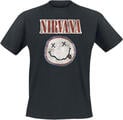 Nirvana Distressed Logo Black L T-särk