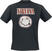 T-Shirt Nirvana Distressed Logo Black 2XL T-Shirt