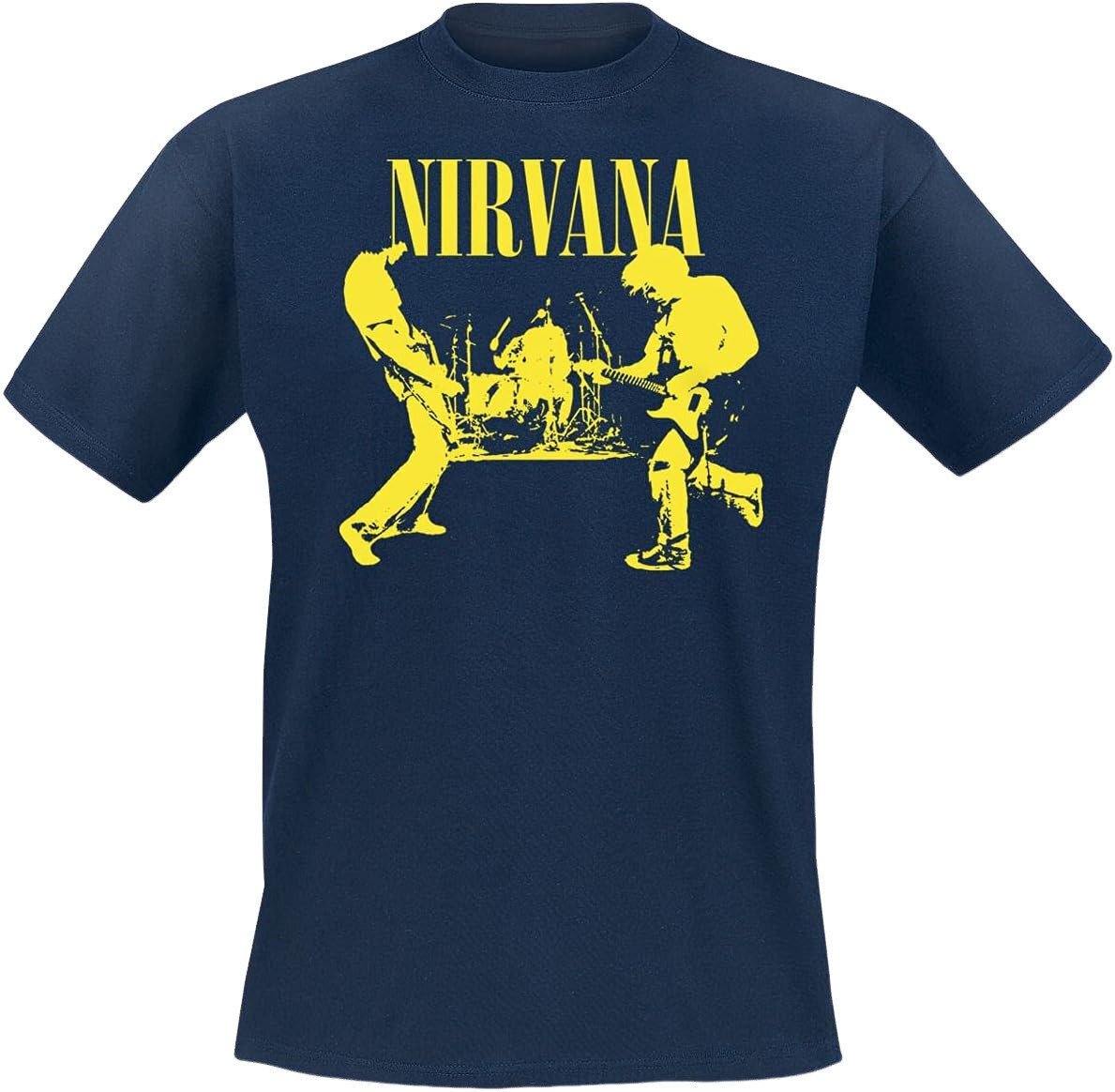 T-Shirt Nirvana T-Shirt Stage Navy L