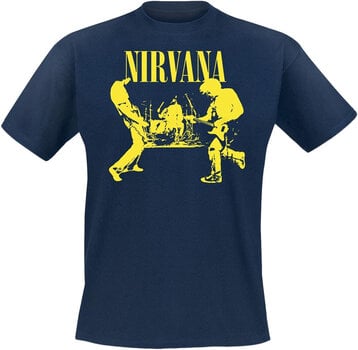 T-Shirt Nirvana T-Shirt Stage Navy L - 1