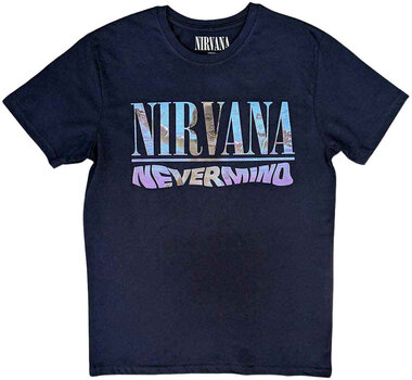T-Shirt Nirvana T-Shirt Nevermind Navy M - 1
