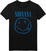 T-Shirt Nirvana T-Shirt Blue Smiley Black M