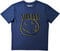 Shirt Nirvana Shirt Inverse Smiley Blue S