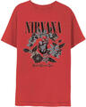Nirvana Heart Shape Box Red XL T-särk