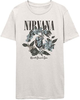 Tricou Nirvana Tricou Heart Shape Box White M - 1