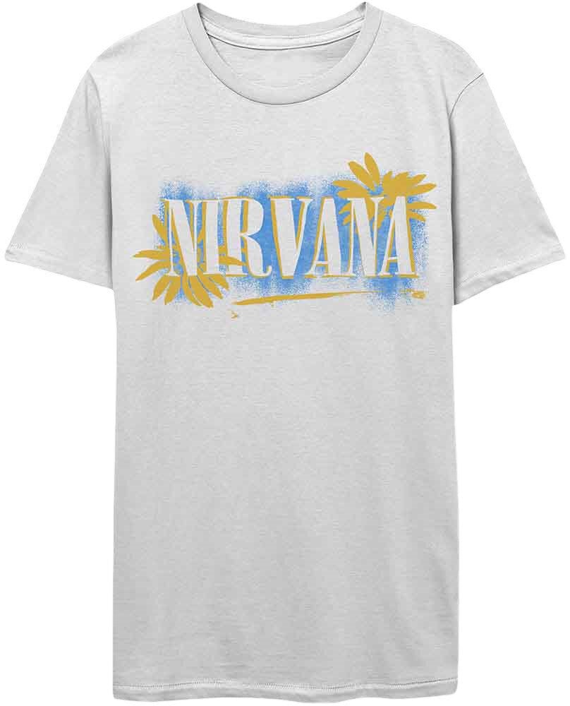 T-Shirt Nirvana T-Shirt All Apologies White S