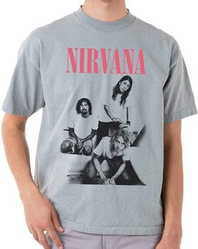 T-Shirt Nirvana T-Shirt Bathroom Photo Grey 2XL - 1