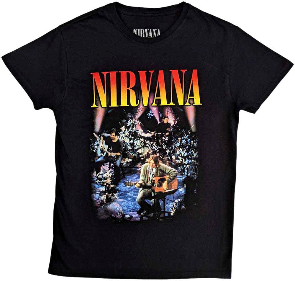 Koszulka Nirvana Koszulka Unplugged Photo Black S